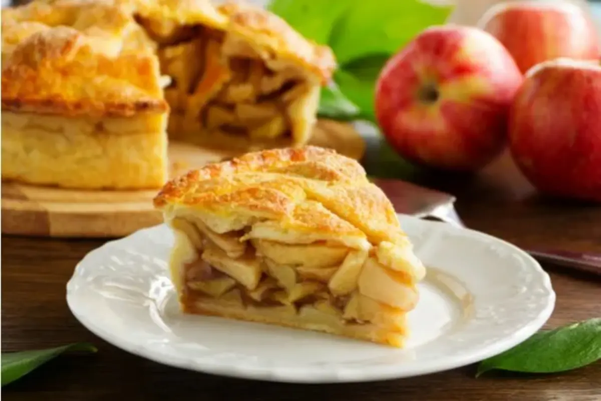 Receita de Torta de maçã crocante